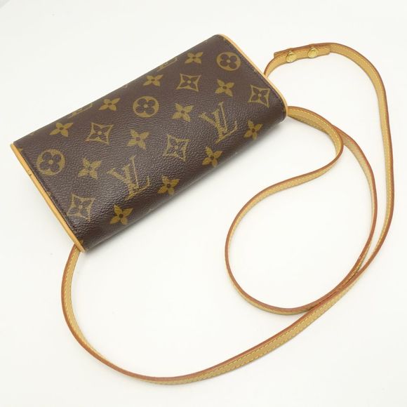 Louis Vuitton Monogram Pochette Twin PM Brown 2WAY - Picture 2 of 7